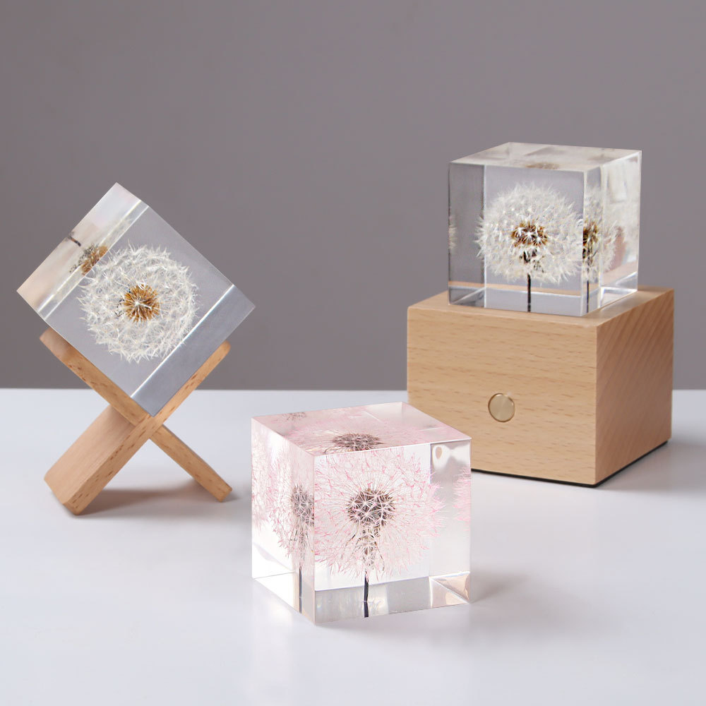 Flower Preservation Resin - ดอกไม้สดและดอกไม้แห้งสำหรับตกแต่งตัวอย่างดอกแดนดิไลออนเรซิ่นแบบทำมือกาวสำหรับตกแต่งวัสดุดอกไม้
