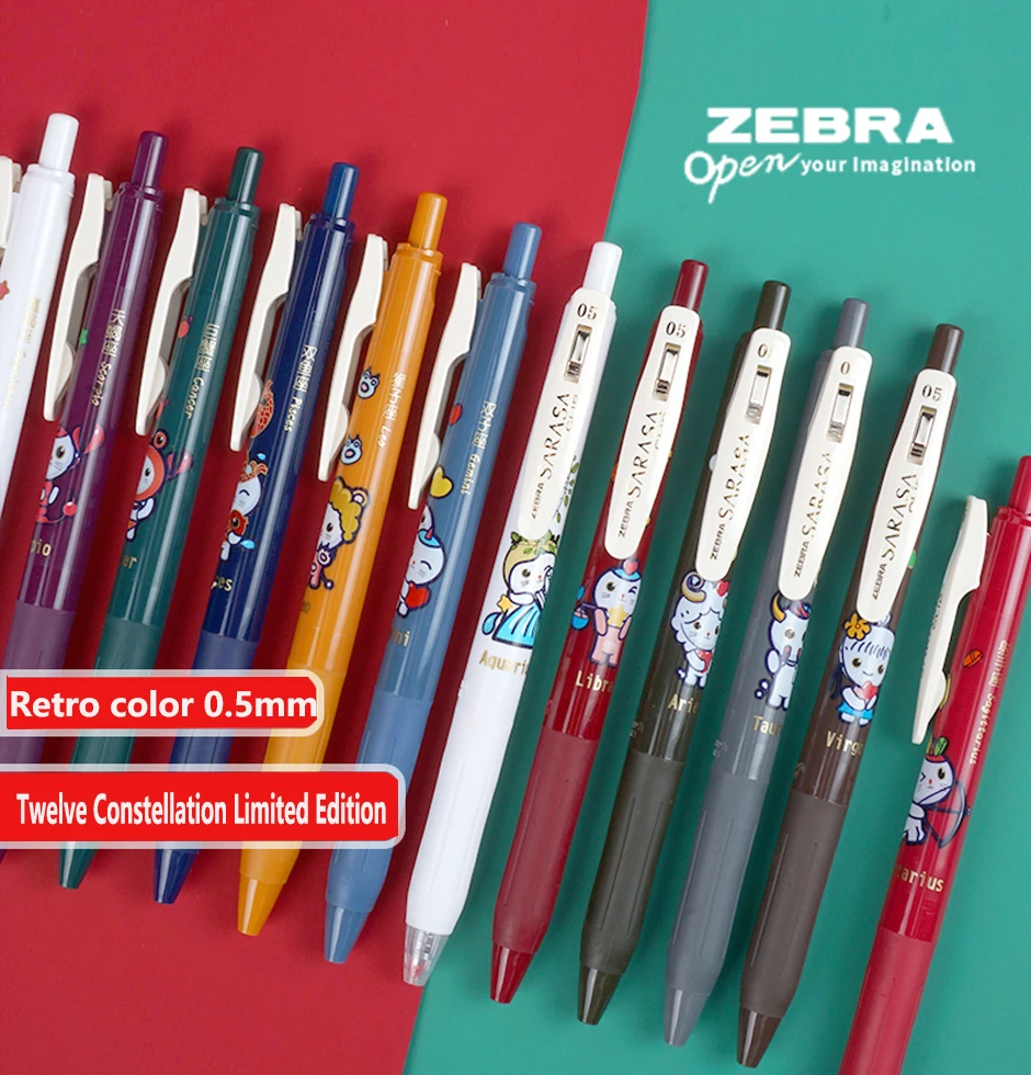 Zebra Pen Sarasa - ญี่ปุ่นZEBRA Zebra JJ15ใหม่สีRetroเจลปากกาSARASAกดปากกาสี0.5Mm Limited Constellation