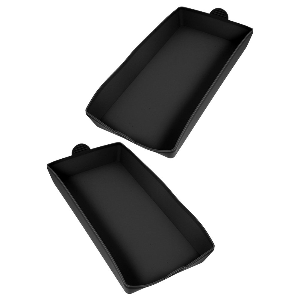 Silicone Mold Tray - แม่พิมพ์ขนมปังซิลิโคนกันติดทรงสี่เหลี่ยม 2 ชิ้น ถาดอบขนมปังสำหรับมืออาชีพ ทำความสะอาดง่าย อุปกรณ์อบขนมปังสำหรับใช้ในบ้าน