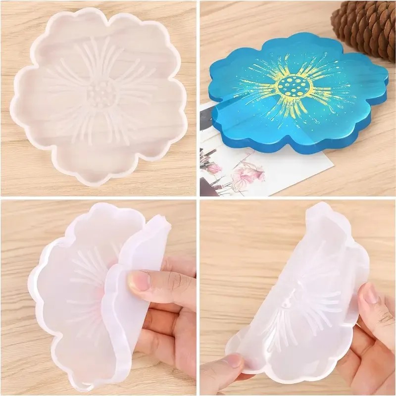 แม่พิมพ์ซิลิโคนเรซินรูปทรงซากุ - Geode Mold Silicone บทวิจารณ์และราคา