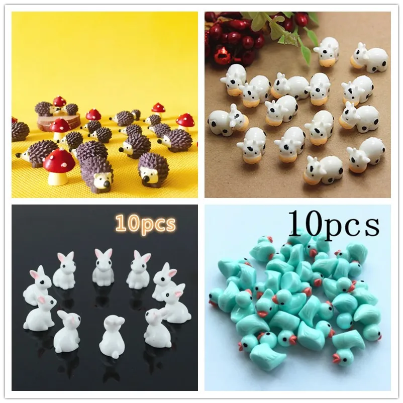10Pcs/Hedgehog และวัว/สัตว์น่า - Terrarium Moss Art บทวิจารณ์และราคา