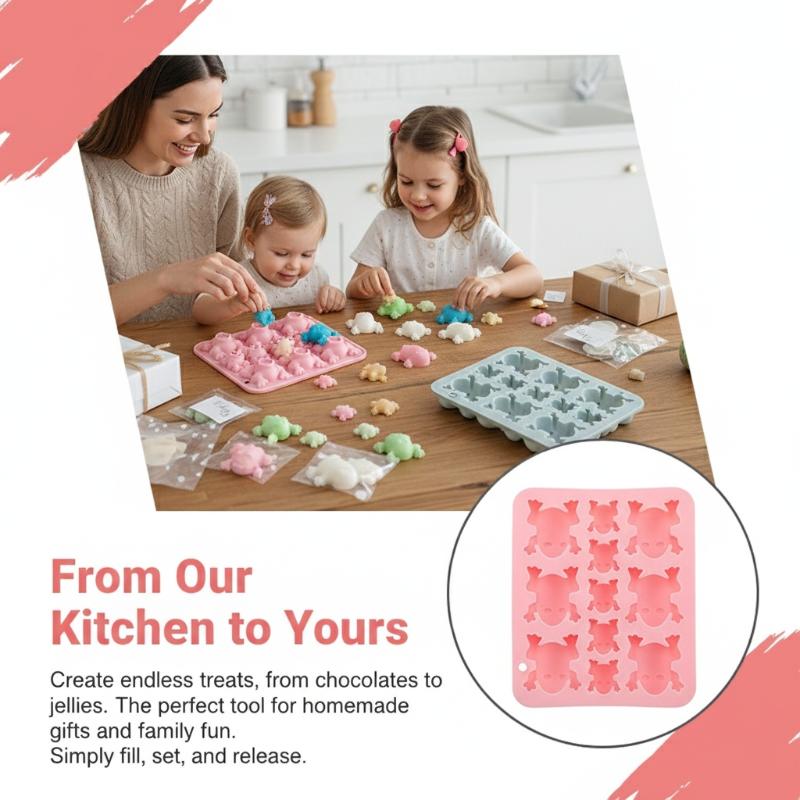 แม่พิมพ์ซิลิโคนรูปกบ, แม่พิมพ์ - Silicone Mold Tray บทวิจารณ์และราคา