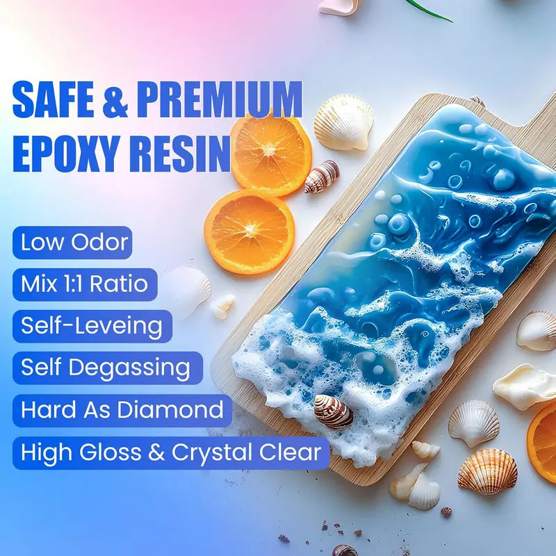 ชุดอีพ็อกซี่เรซิ่นผสมง่าย ใสเห - Resin Jewelry Kit บทวิจารณ์และราคา