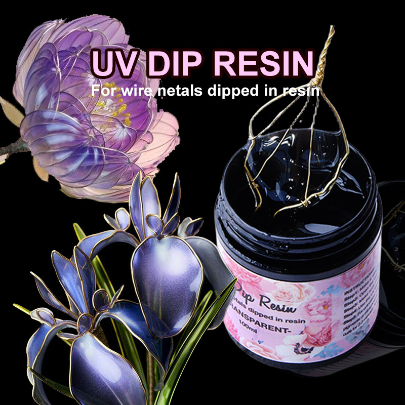กาวยูวีแบบจุ่มทำจากเรซินยูวีทำ - Flower Preservation Resin บทวิจารณ์และราคา
