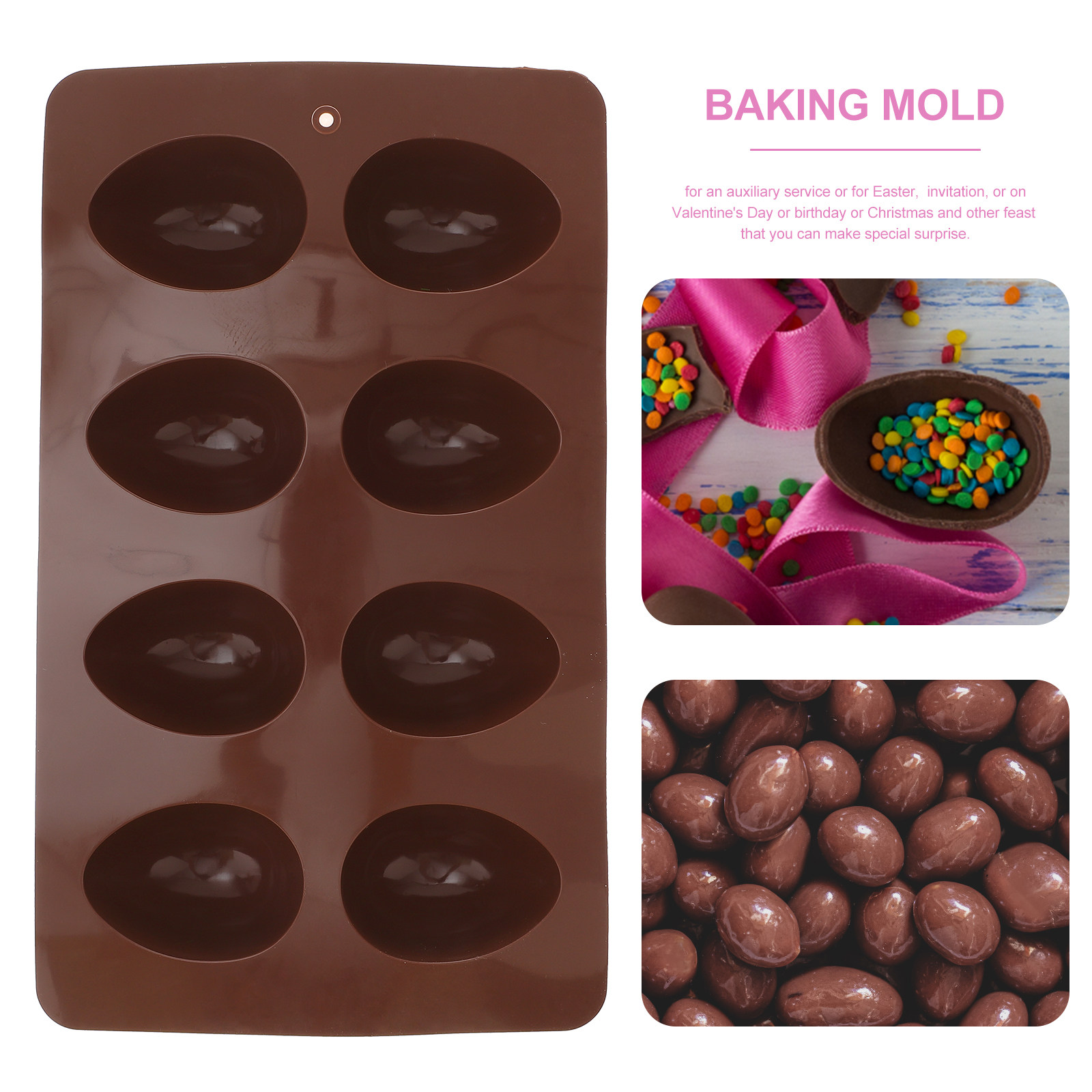 แม่พิมพ์ซิลิโคนสำหรับช็อกโกแลต - Silicone Mold Tray บทวิจารณ์และราคา