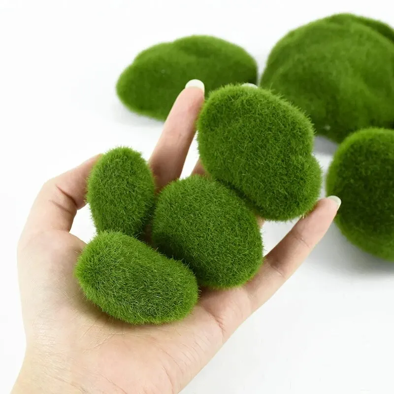 10 ชิ้นการจําลอง Moss หินประดิ - Terrarium Moss Art บทวิจารณ์และราคา