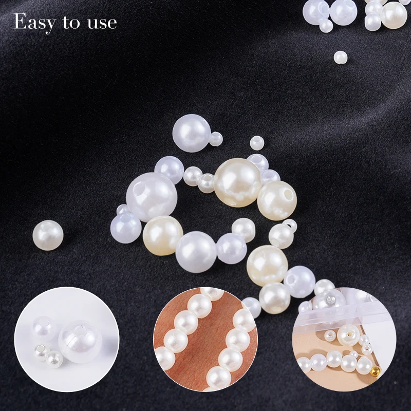 ชุดลูกปัดเรซิ่นมุกเทียม 800 ชิ - Resin Jewelry Kit บทวิจารณ์และราคา