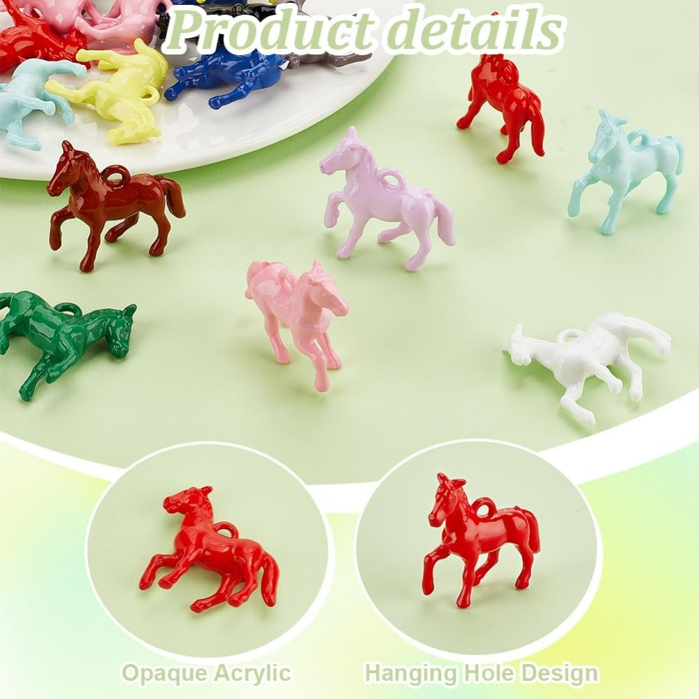 48pcs จี้อะคริลิคทึบแสง 12 สี  - Crafting Resin บทวิจารณ์และราคา