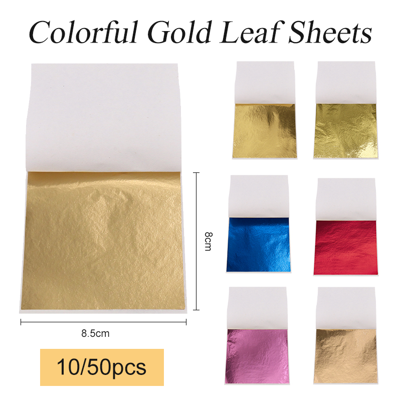 8x8.5 ซม.ไต้หวันเลียนแบบ Gold  - Gold Foil Flakes บทวิจารณ์และราคา